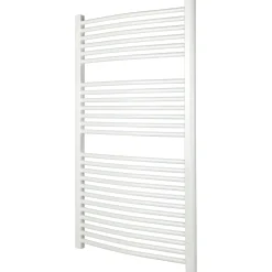VVS TRADING BUET HÅNDKLÆDETØRRER, CENTRAL- OG FJERNVARME HVID 60 X 120 CM
