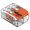 WAGO SAMLEMUFFE 221 2 POL 0,2-4MM 16/PAK