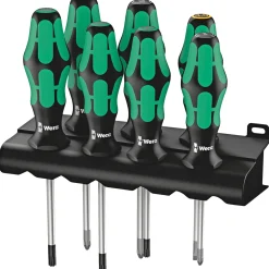 WERA 300 355/350/367/7 SKRUETRÆKKERSÆT 7 DELE