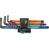 WERA 950/9 MULTICOLOUR HF1 STIFTNØGLESÆT 1,5-10 MM 9 DELE