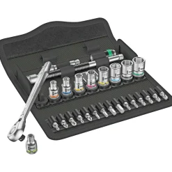 WERA ZYKLOP 8100SA 8 TOPNØGLESÆT 90X205X55 MM 28 DELE