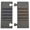 WEXIM WKB4 T/4 KANALER KABELBRO - ENDESTYKKE 32X35 MM