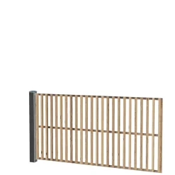 WIMEX TREND LAMEL HEGN VARMEBEHANDLET FYR 186.30 X 99.50 CM