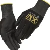 XL-BYG FLEXIBLE 006.90 ARBEJDSHANDSKE CE 10 SORT 1 PAR