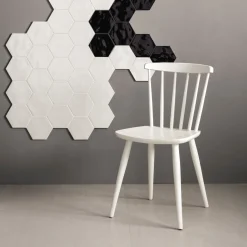 XL-BYG HEXA LEMON SORBET GLOSSY VÆGFLISE 15X17,3 HVID
