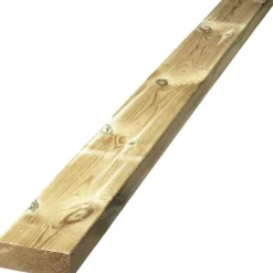 XL-BYG HØVLET REGLAR TRYKIMPRÆGNERET 47 X 125 X 4200 MM