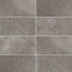 XL-BYG LECCESE FOSSILE GULVFLISE 30X60 MØRK GRÅ