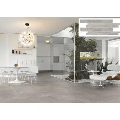 XL-BYG ON SQUARE CEMENTO MOSAIK VÆGFLISE 30X60 LYS GRÅ