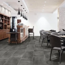 XL-BYG PIETRA LIMESTONE BLACK SOKKELFLISE 7X60 SORT