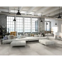 XL-BYG SOLID LIGHT GREY SOKKELFLISE 7X60 LYS GRÅ