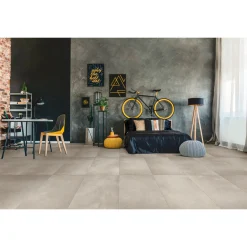 XL-BYG SOLID SOKKELFLISE 7X60 BEIGE