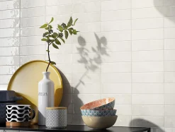 XL-BYG T-BRICK WALL COCONUT VÆGFLISE 5,2X16 HVID